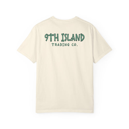 HULA SHAKA & SLOTS 2/sided Tee - Sand