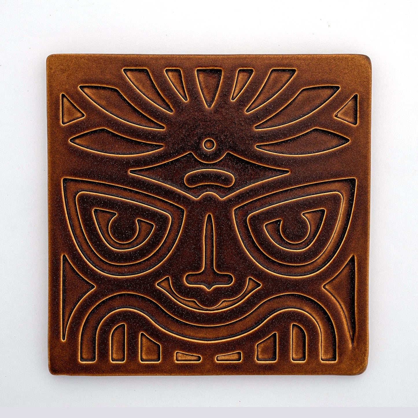 ARTISAN TIKI TILE - 3.5"x3.5"