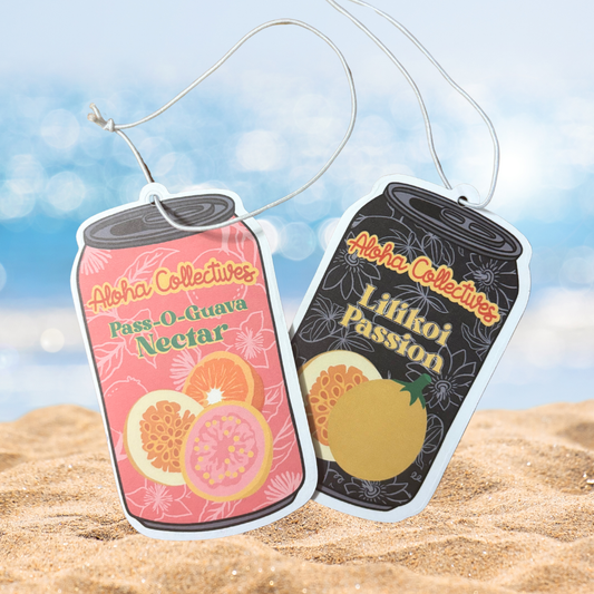LILIKOI PASSION JUICE CAN Air Freshener: Multiple Scents