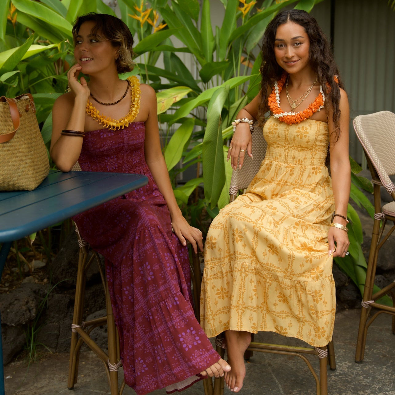 MAILE Dress - Pua Kenikeni Glow