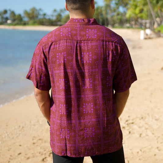 ALOHA SHIRT Mango Sunset