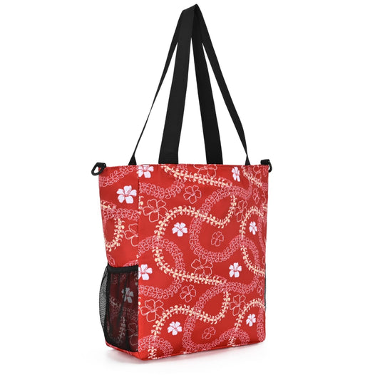HOLOHOLO BAG with Crossbody Strap - Ha'aheo Red