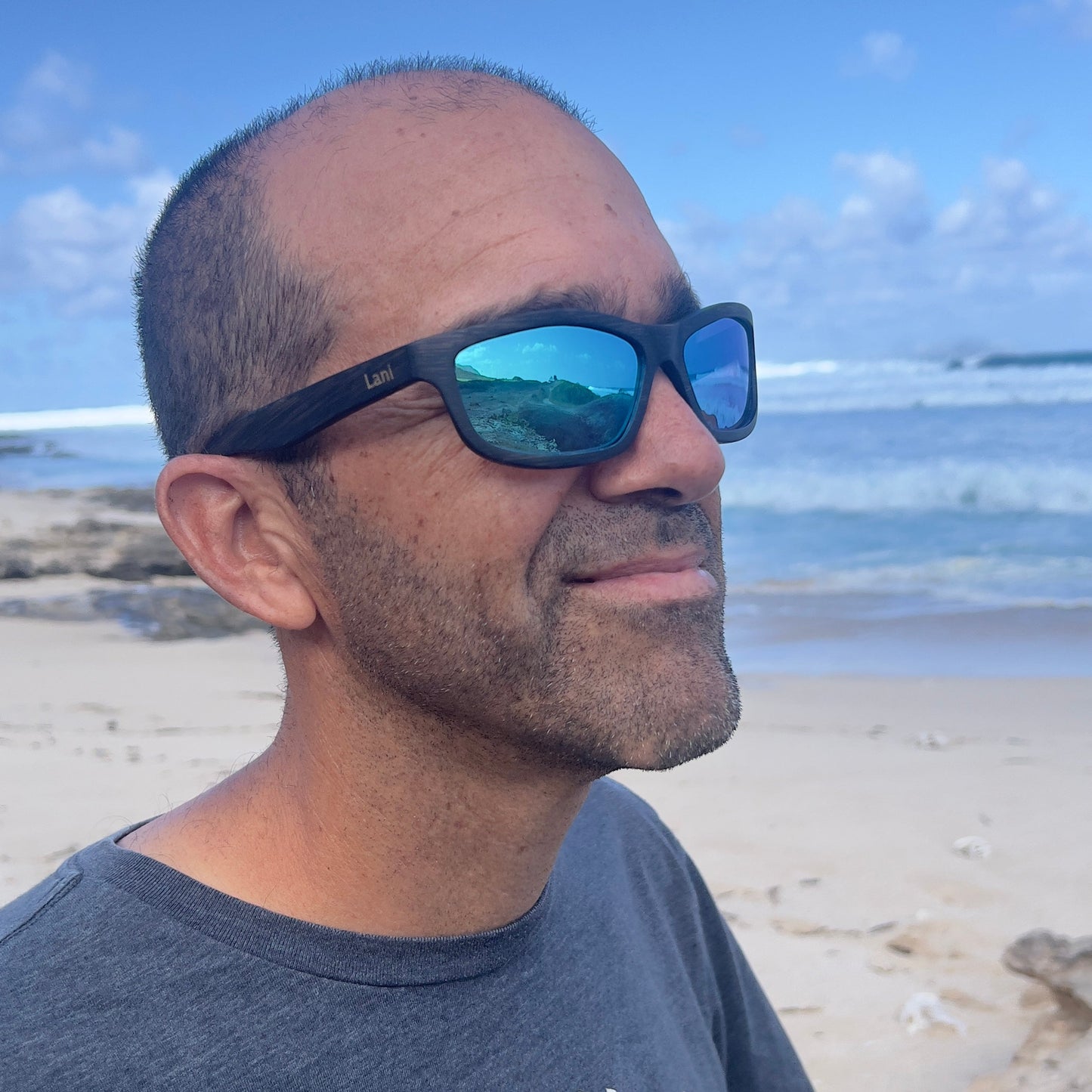 MAKANI Kaiwi Iwa - Polarized Bamboo Sunglasses