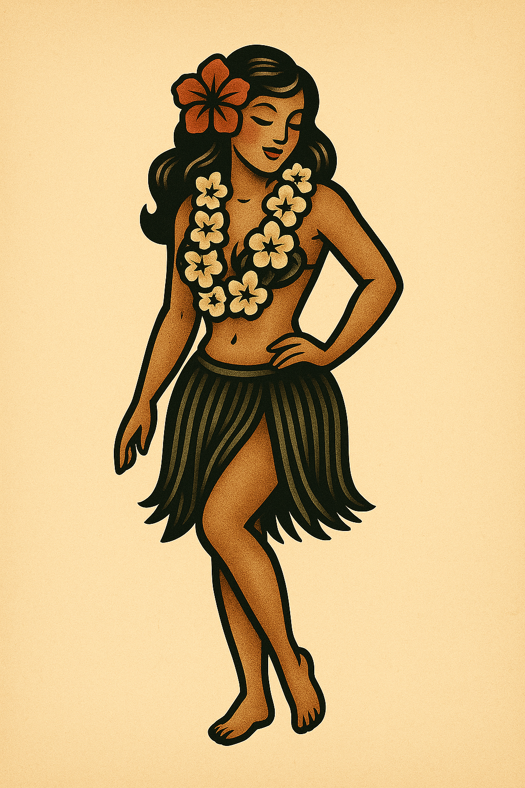 9ITC SEXY HULA FLASH Card