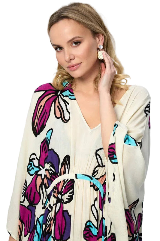 TROPICAL KAFTAN - Off White