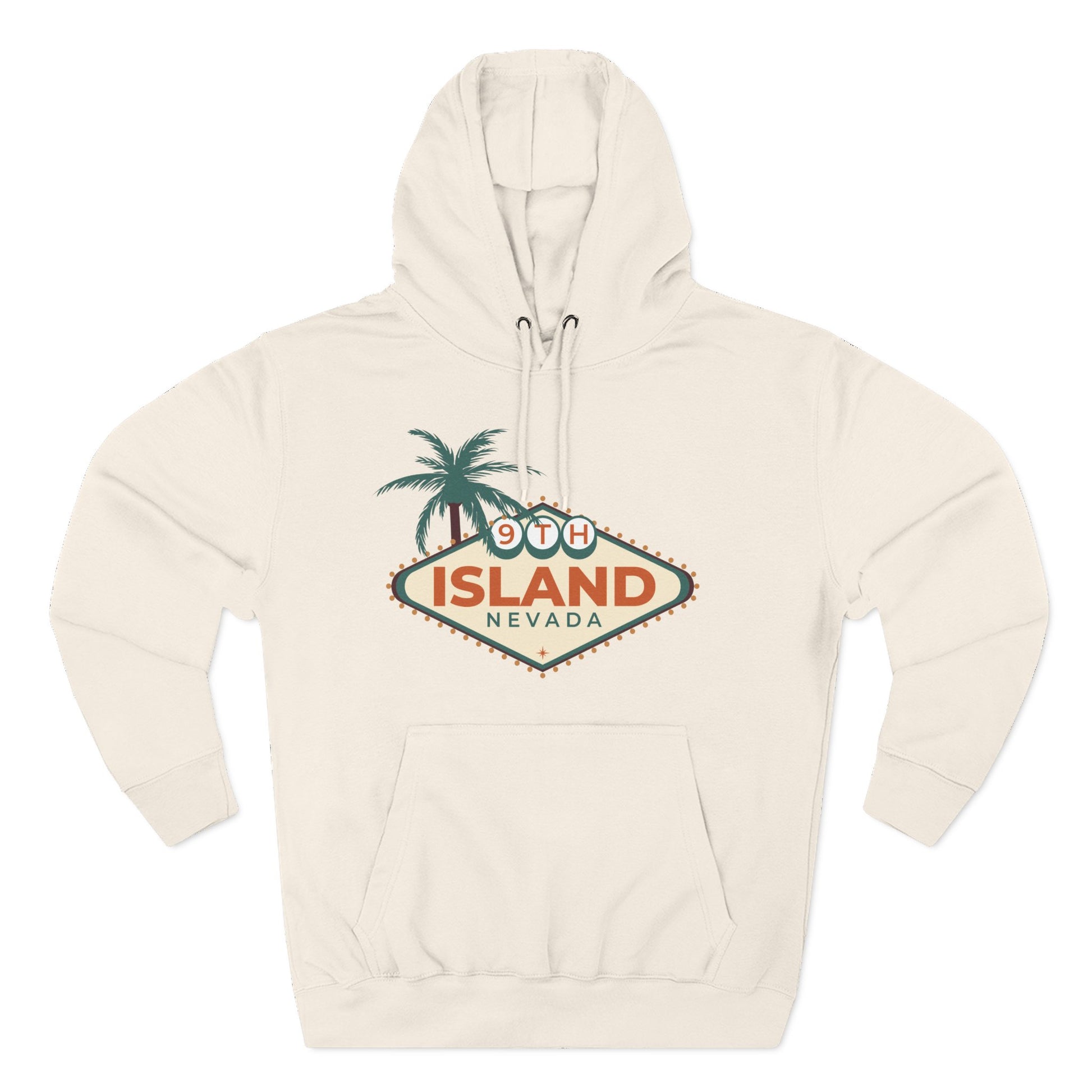 9I VEGAS SIGN Classic Hoodie - Sand