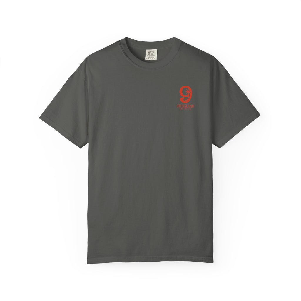 HULA FLASH 2/sided Tee - Charcoal