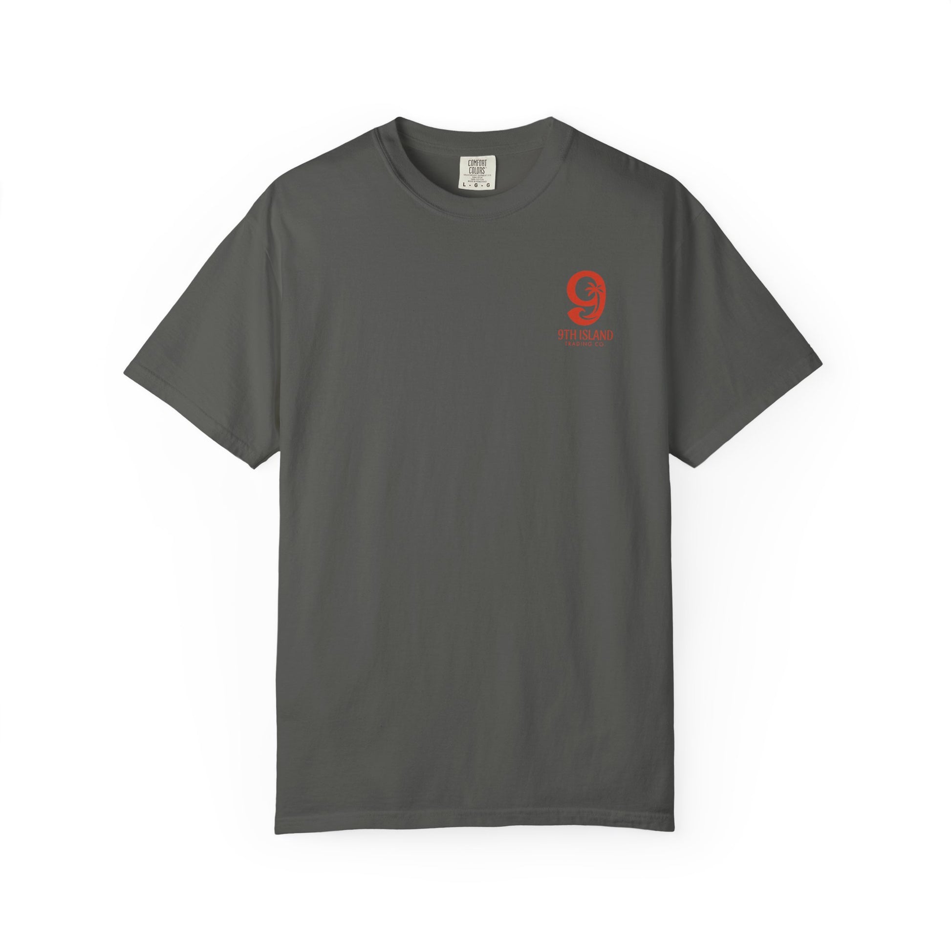 HULA FLASH 2/sided Tee - Charcoal