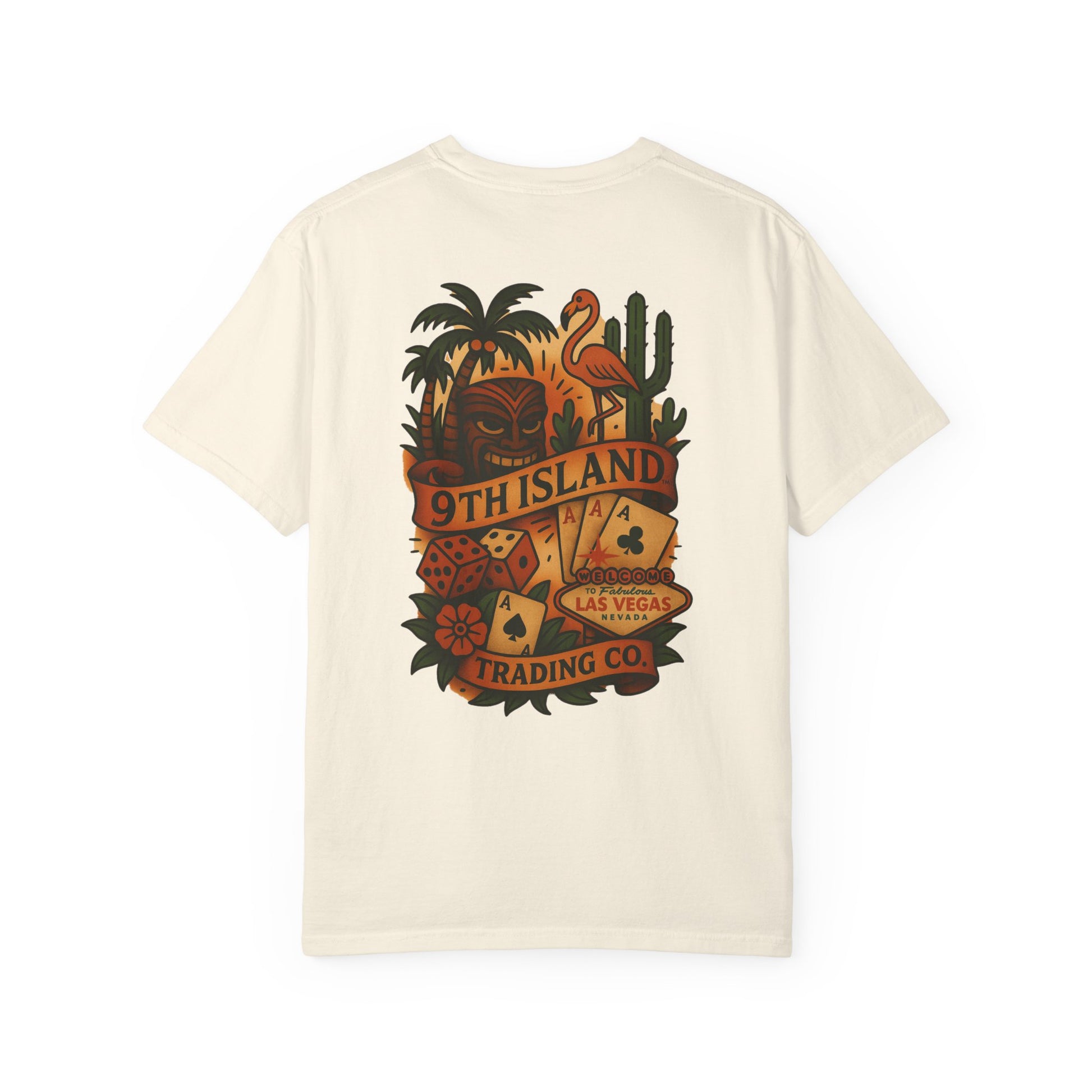 LV HI MASHUP TATTOO FLASH 2/sided Classic Tee - Sand