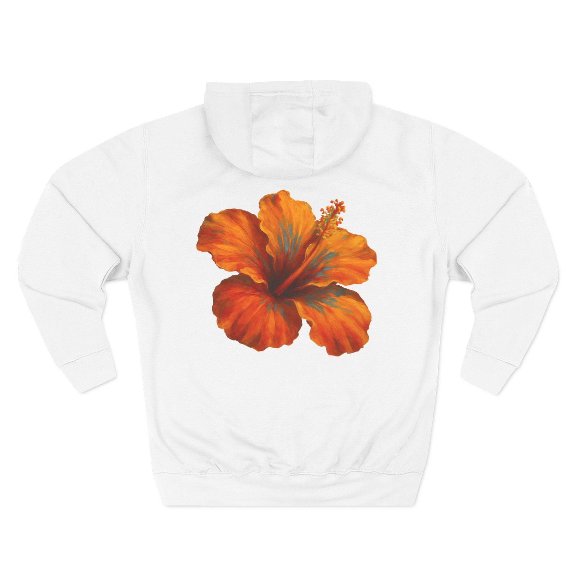 PAINTED HAWAII 2/sided Hoodie - White