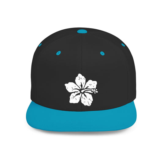 HIBISCUS Flat Bill Snapback
