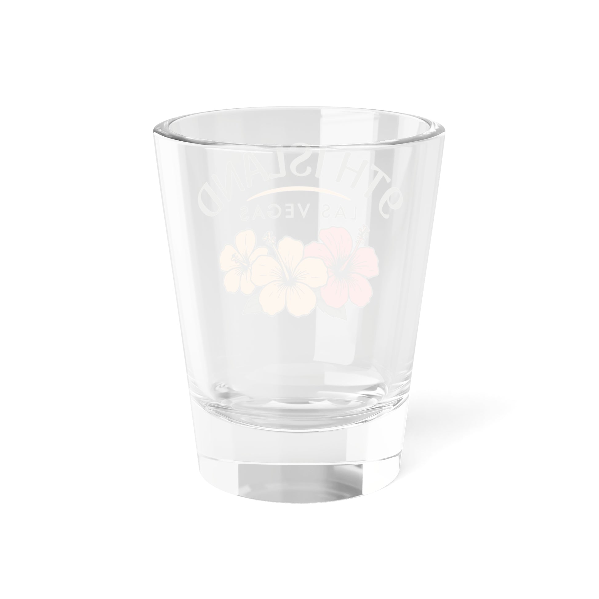 9I HIBISCUS Shot Glass
