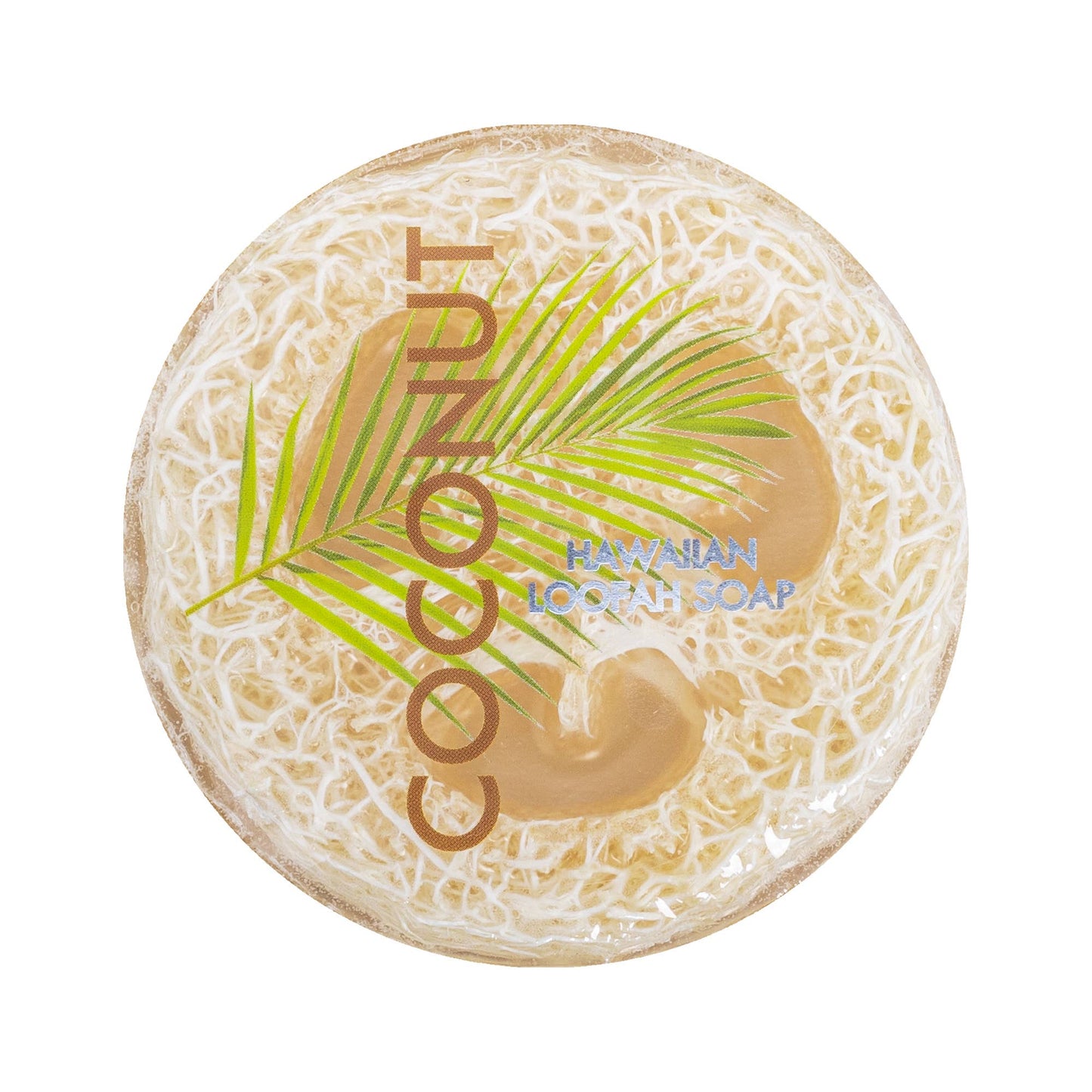 COCONUT SEA SALT & KUKUI Exfoliating Loofah Soap