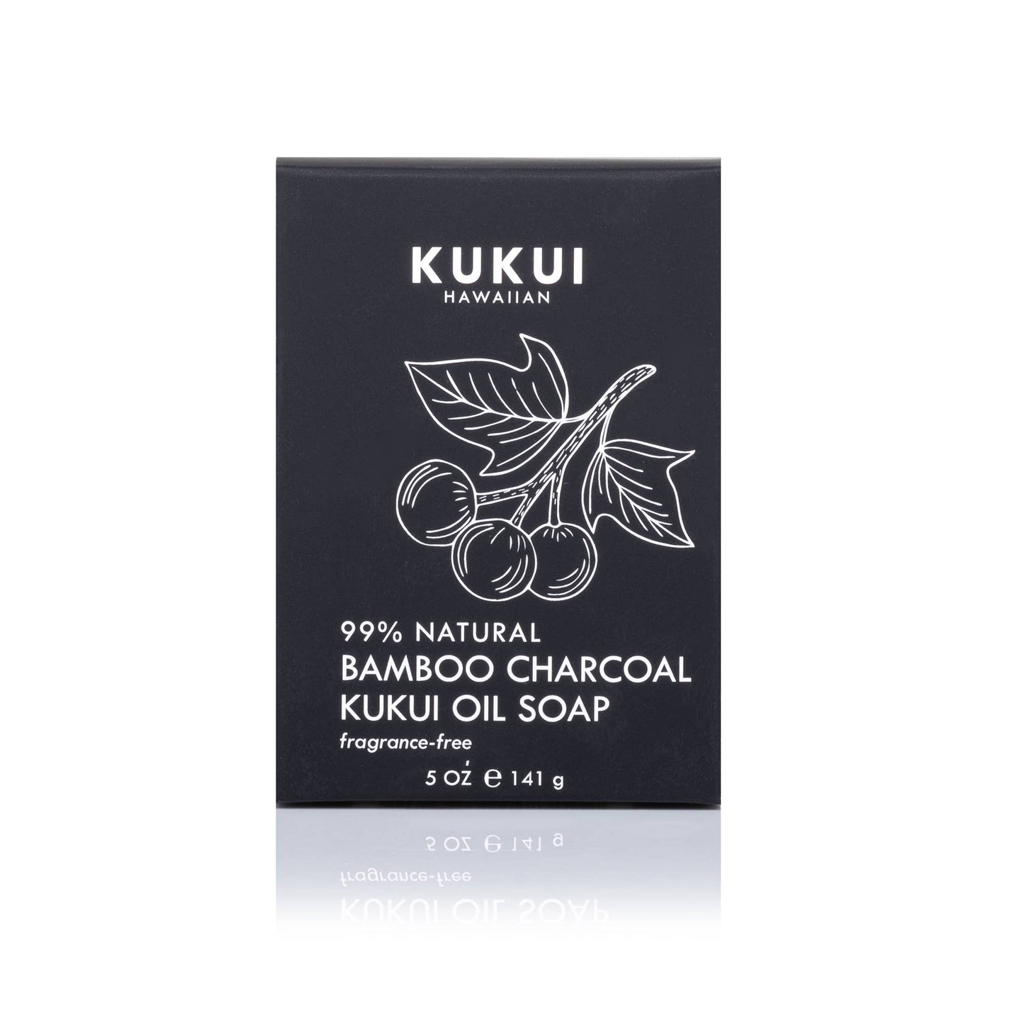 CHARCOAL KUKUI OIL Soap, Fragrance-Free
