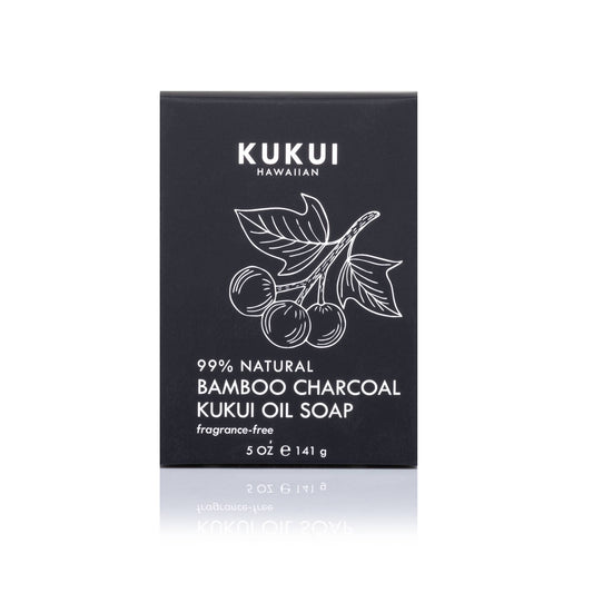 CHARCOAL KUKUI OIL Soap, Fragrance-Free