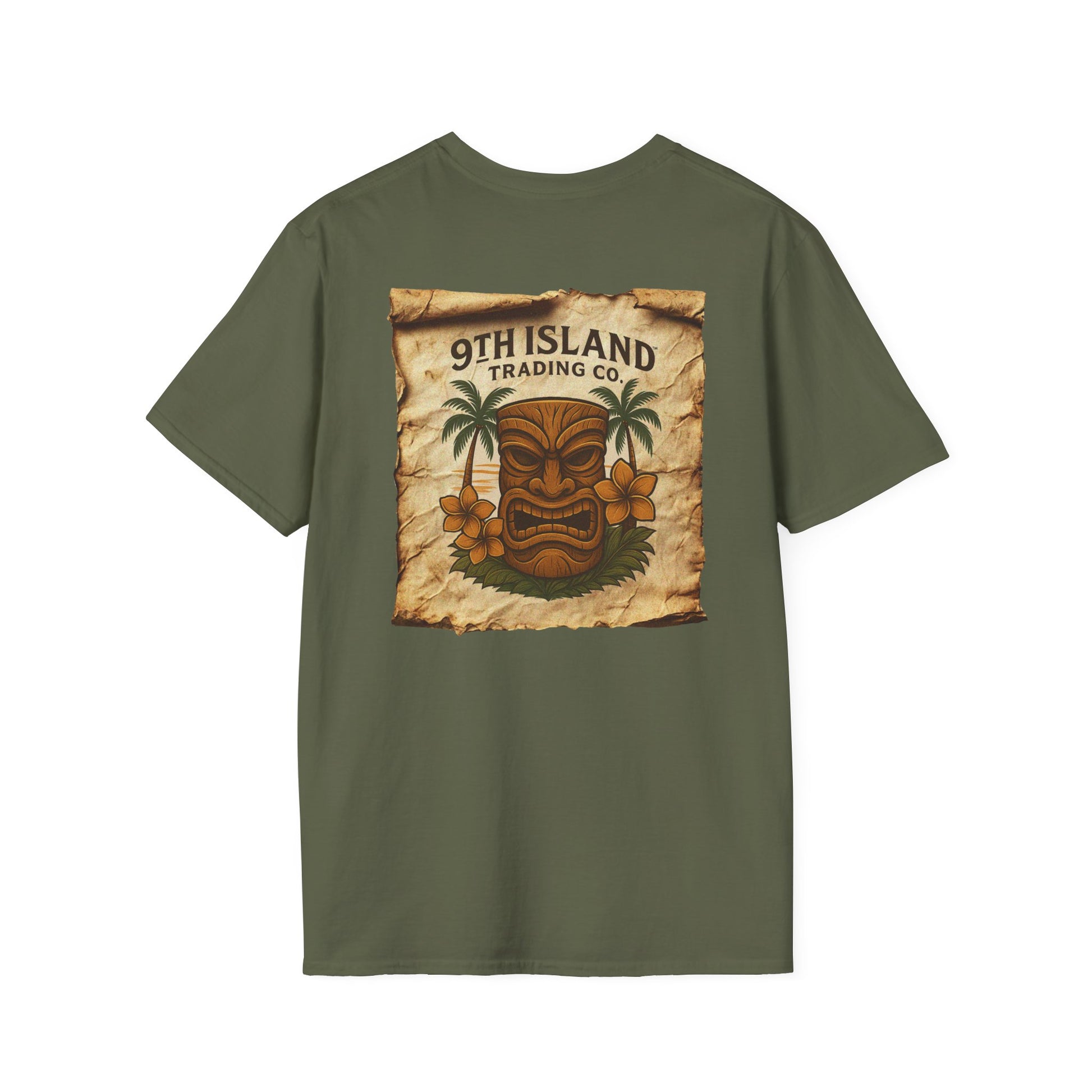 PLUMERIA TIKI 2/sided Classic Tee