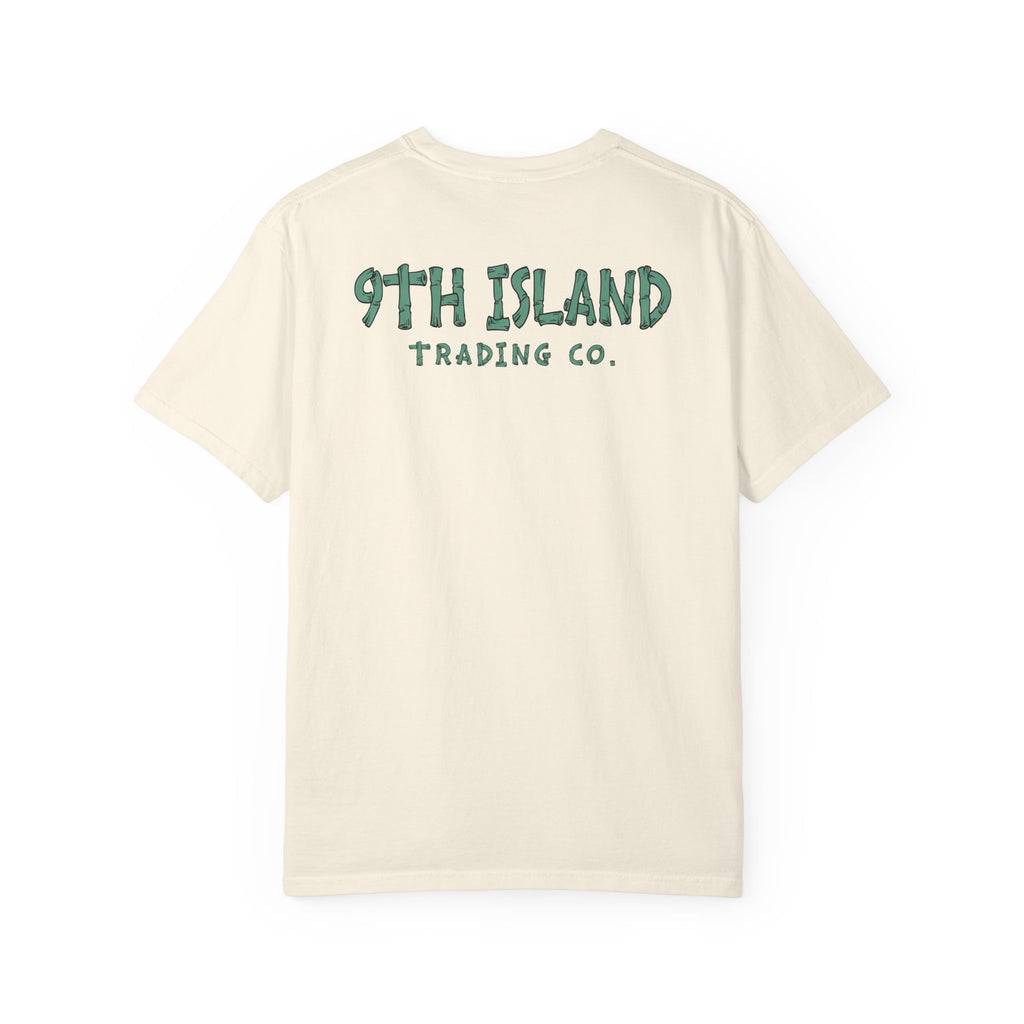 HULA SHAKA & SLOTS 2/sided Tee - Sand