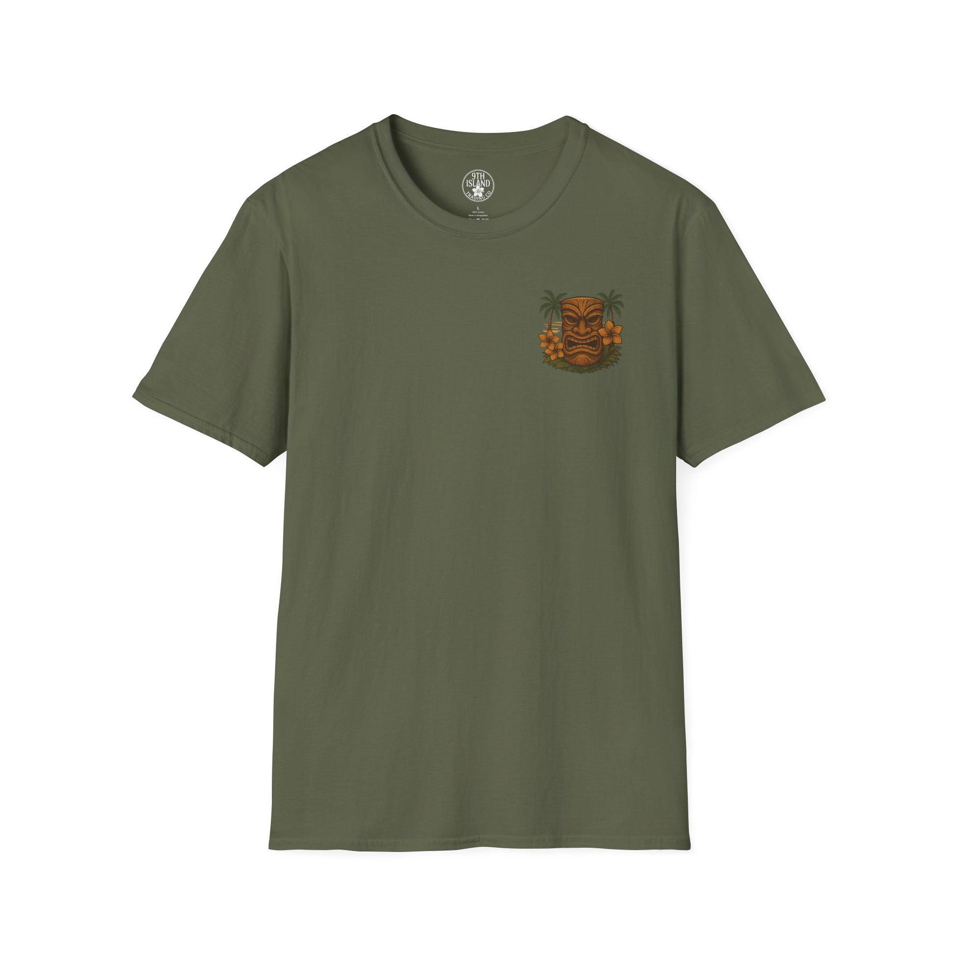PLUMERIA TIKI 2/sided Classic Tee