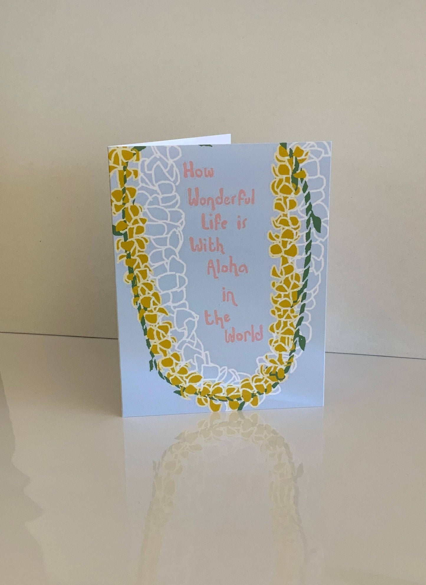 Aloha in the World Card