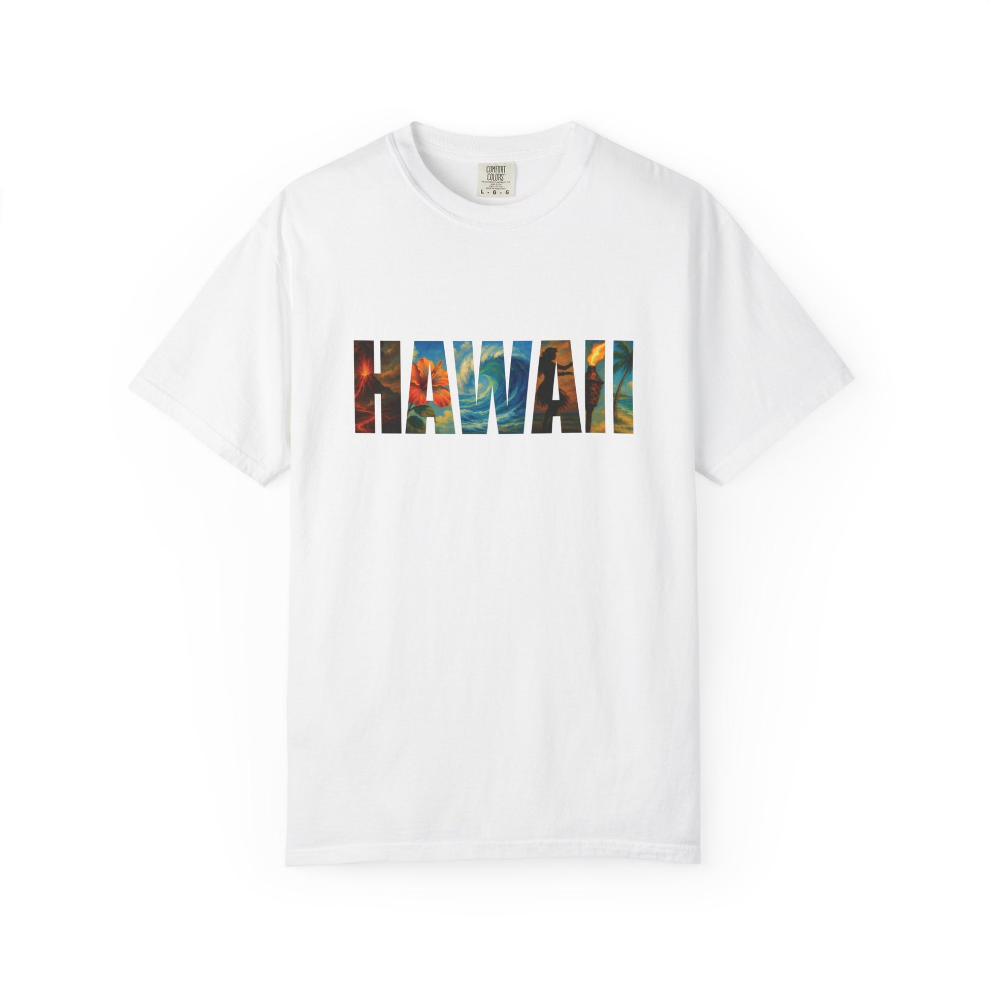 PAINTED HAWAII Tee - White