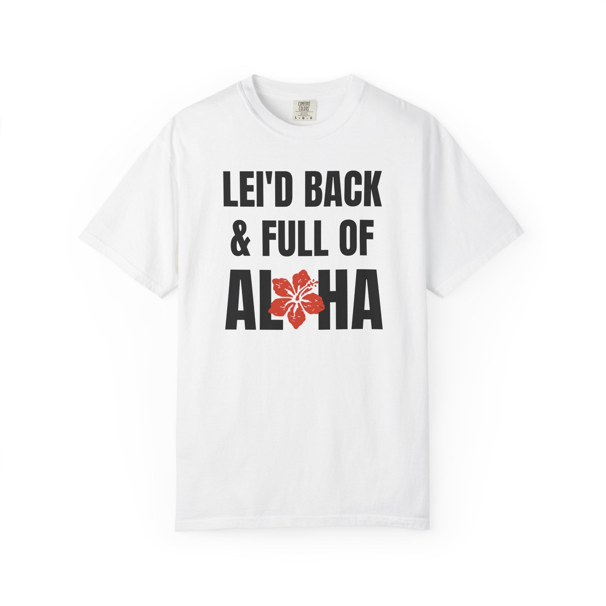LEI'D BACK Tee - White