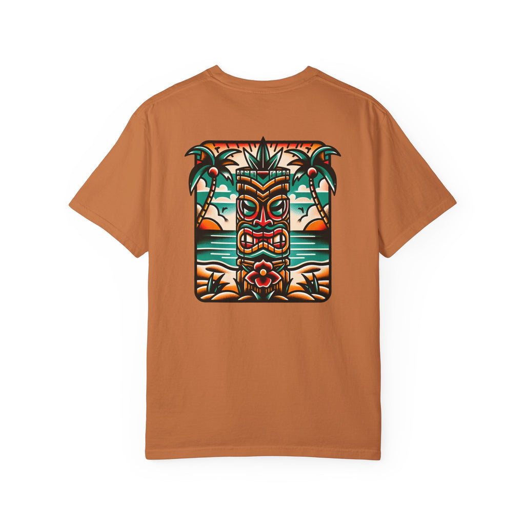HAPPY TIKI 2/sided Classic Tee - Red Dirt