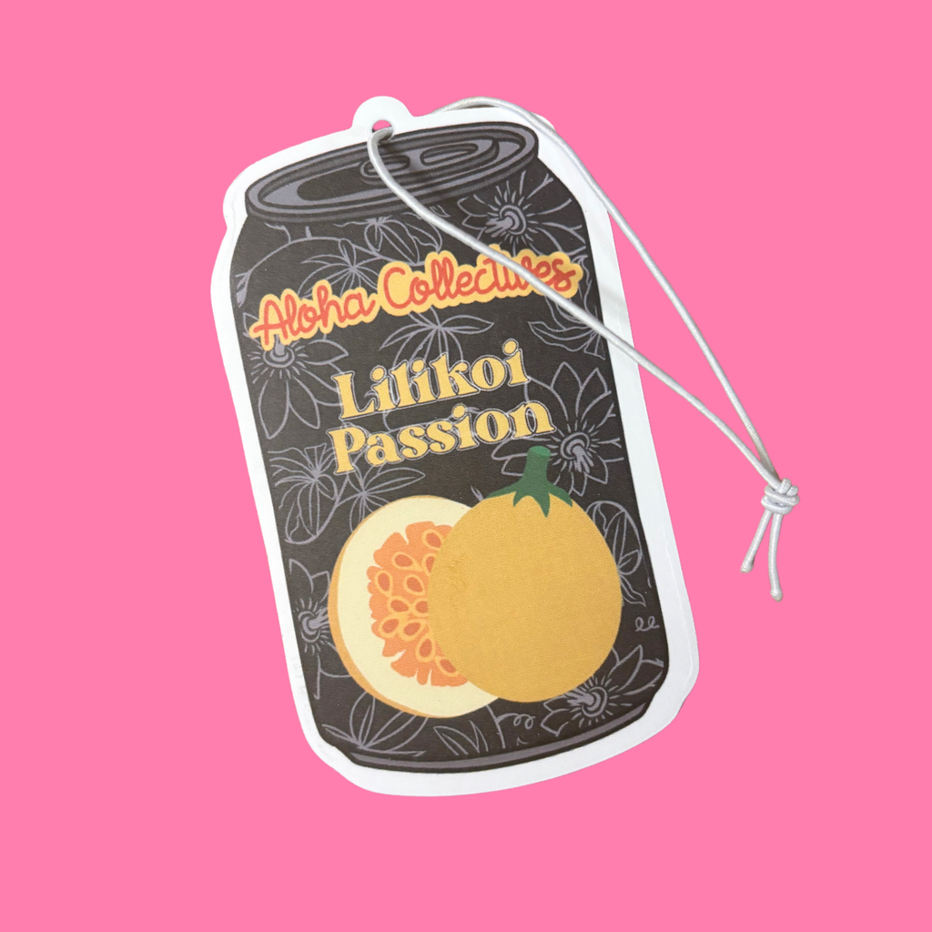 LILIKOI PASSION JUICE CAN Air Freshener: Multiple Scents