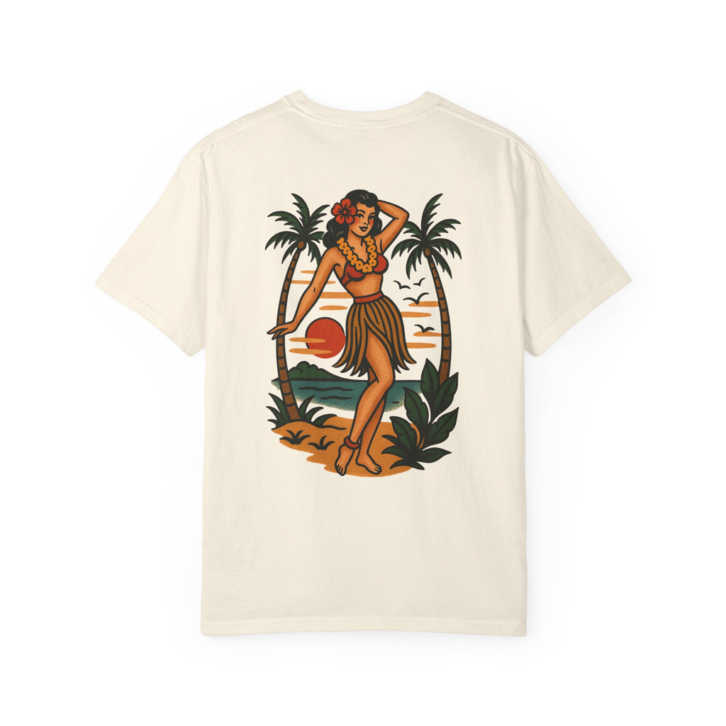 HULA FLASH 2/sided Tee - Sand