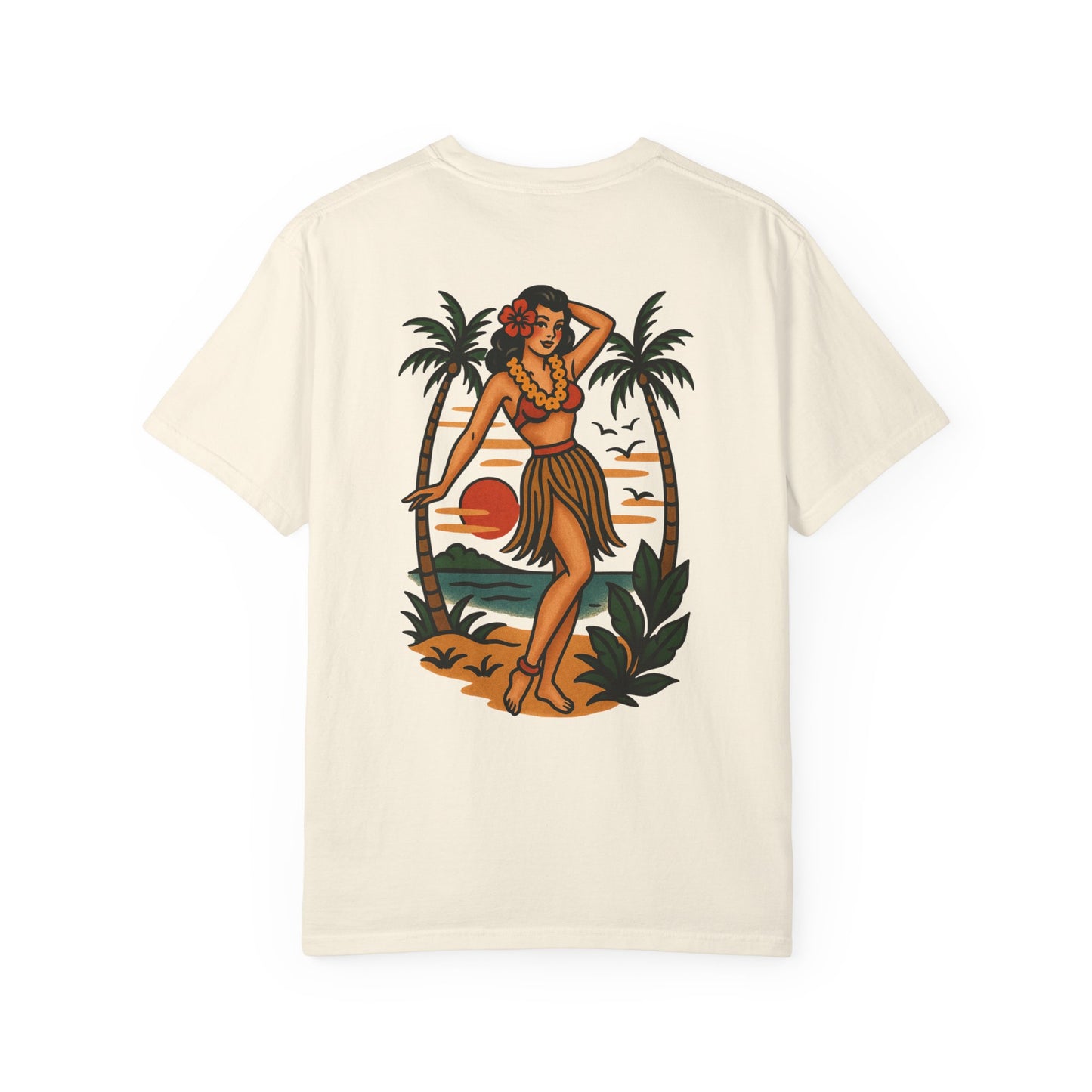 HULA FLASH 2/sided Tee - Sand