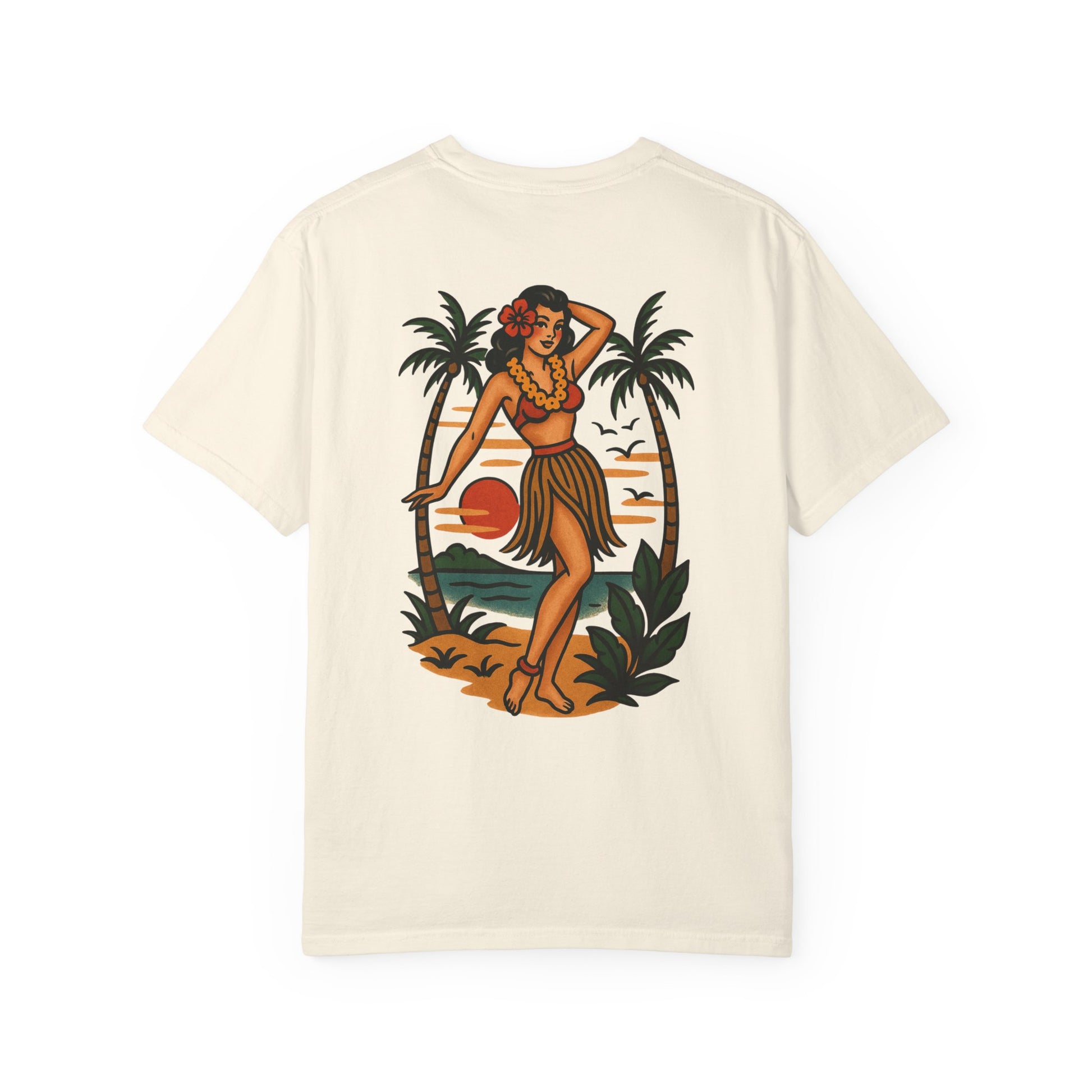 HULA FLASH 2/sided Tee - Sand
