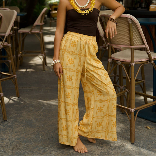 HOA Pants - Pua Kenikeni Glow