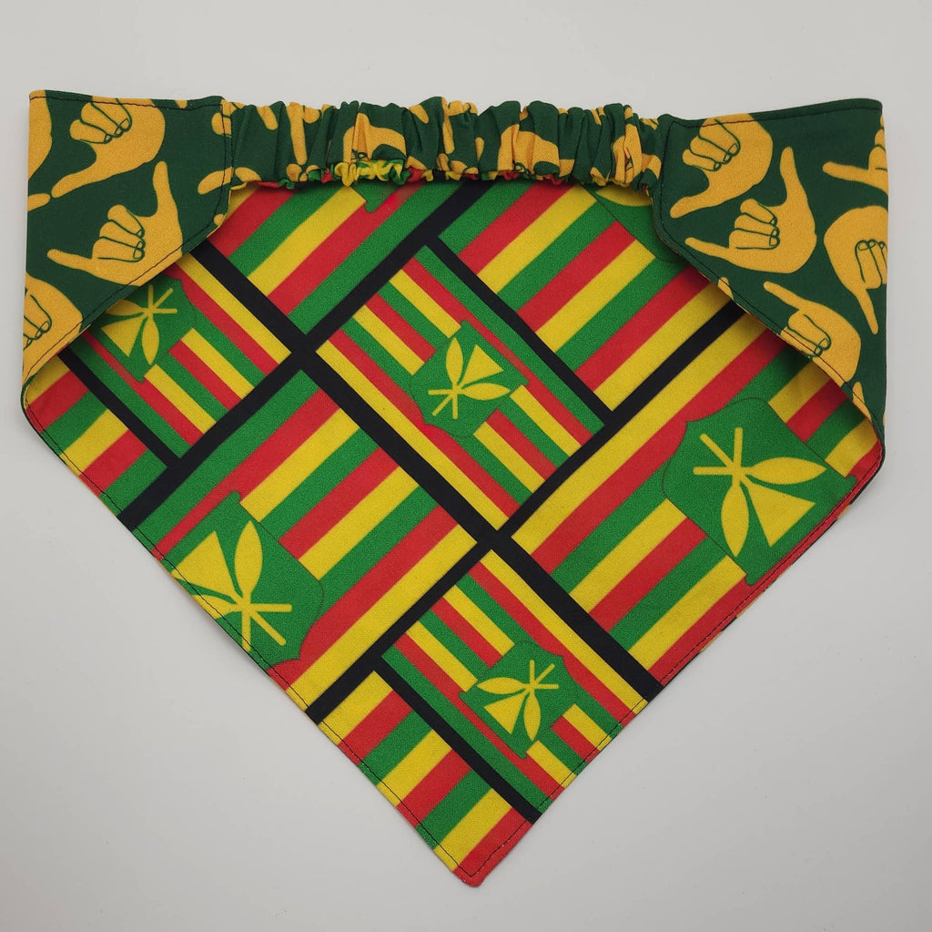 KANAKA FLAG / SHAKA Pet Scrunch Bandana