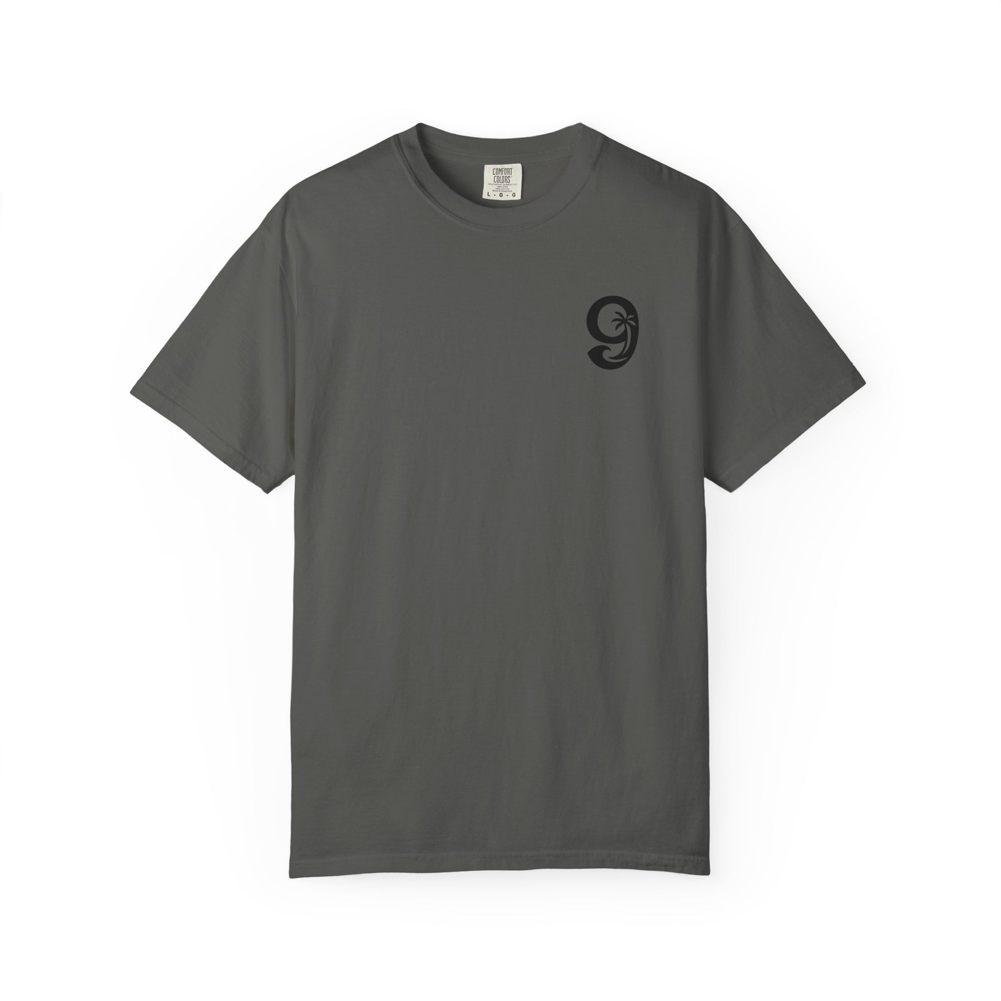 ICON 2/sided Classic Tee - Charcoal
