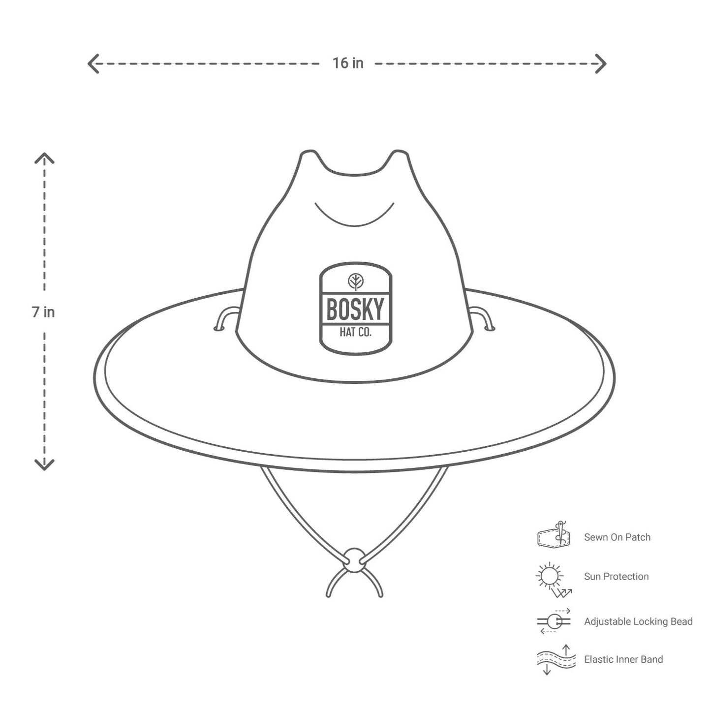 HULA BEACH Straw Hat