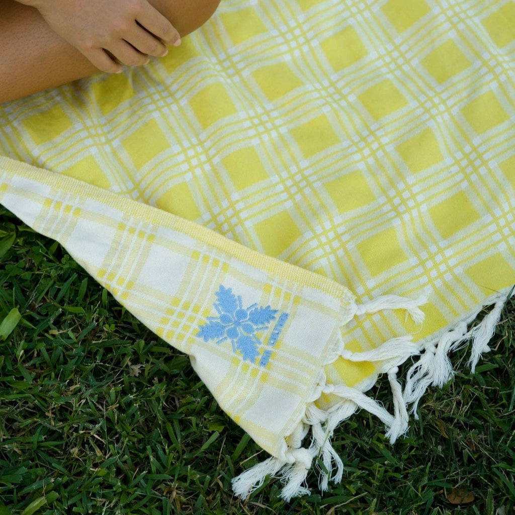 PALAKA LOUNGE Lux Beach Blanket for 2