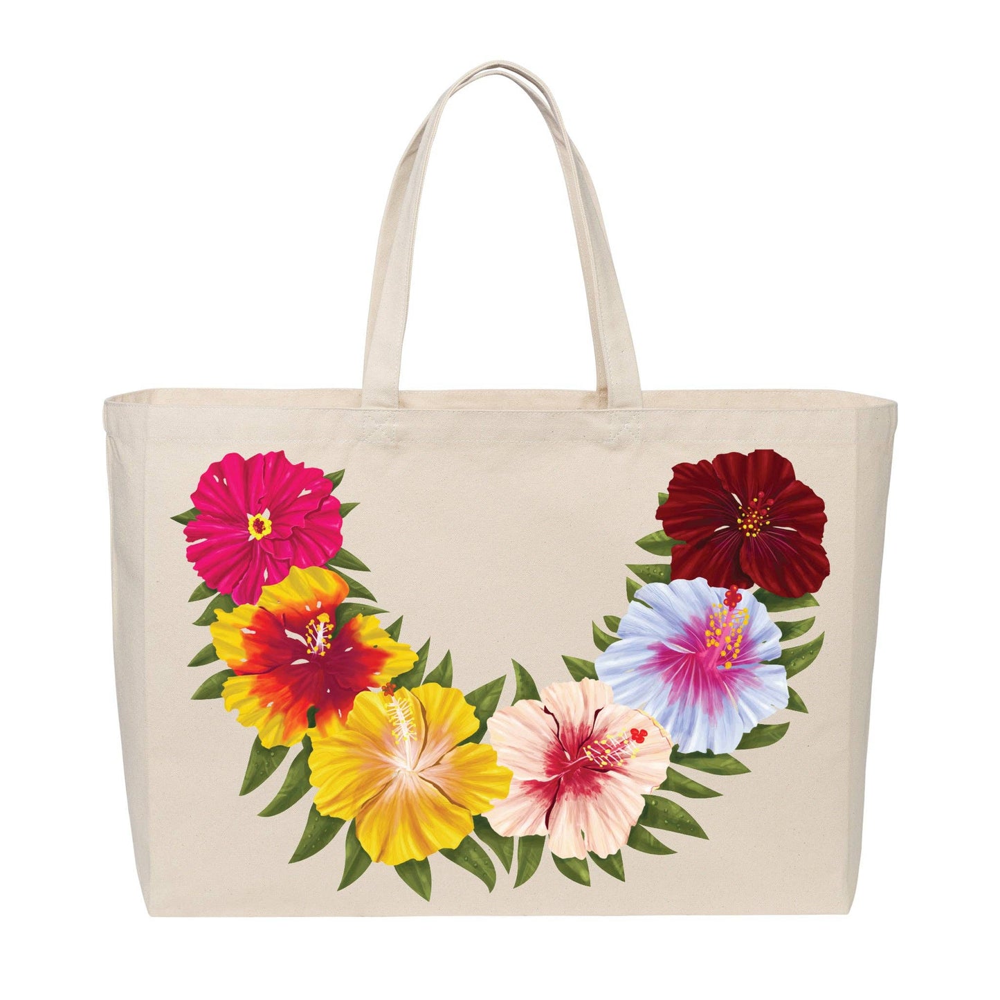 HIBISCUS Canvas Tote