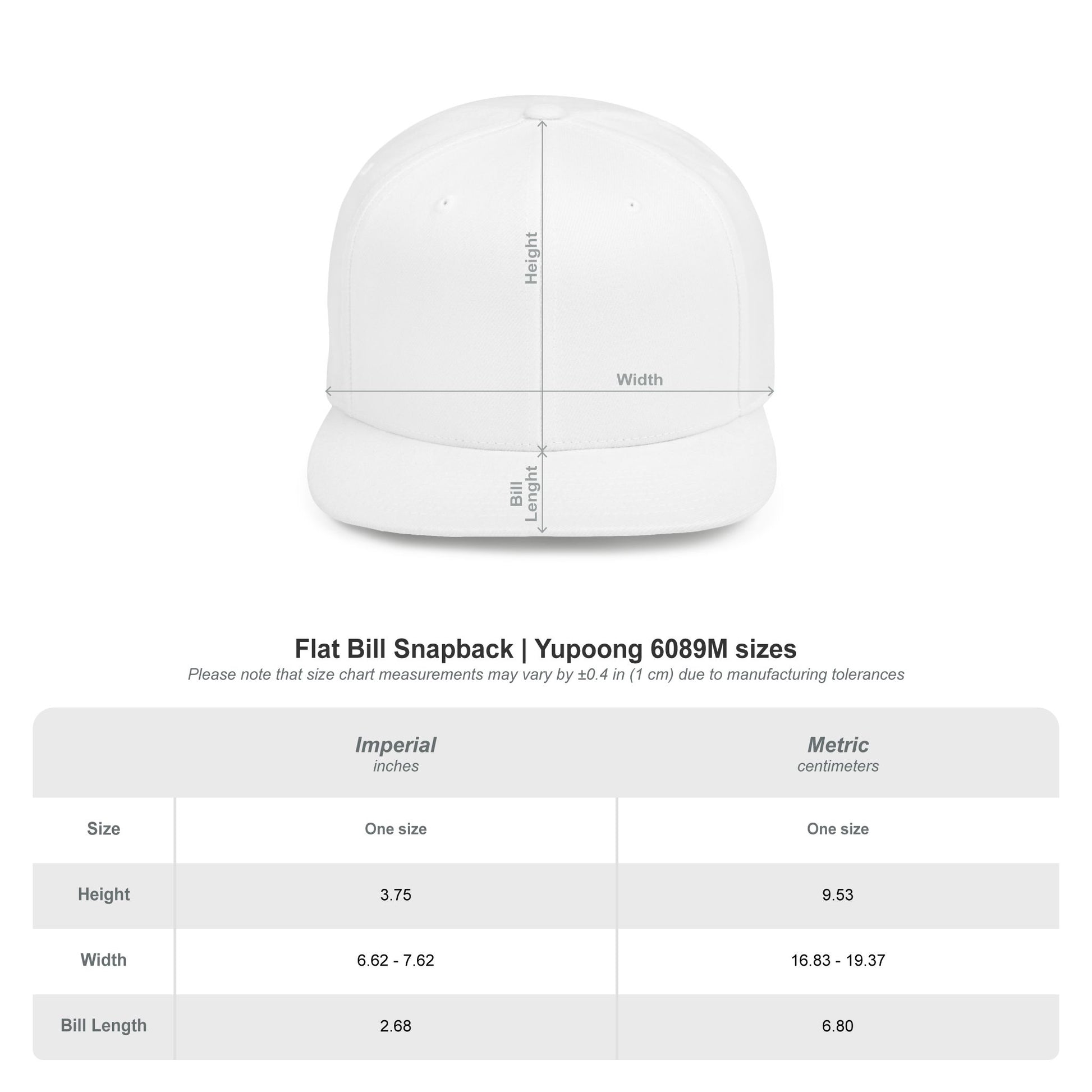 HIBISCUS Flat Bill Snapback