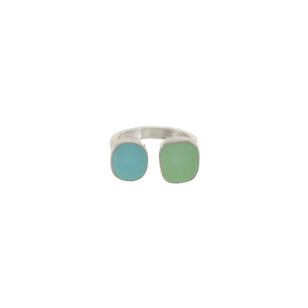 SEAGLASS RING Sterling Silver