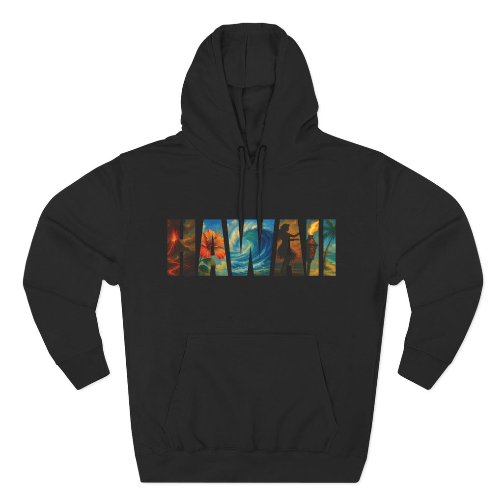 PAINTED HAWAII 2/sided Hoodie