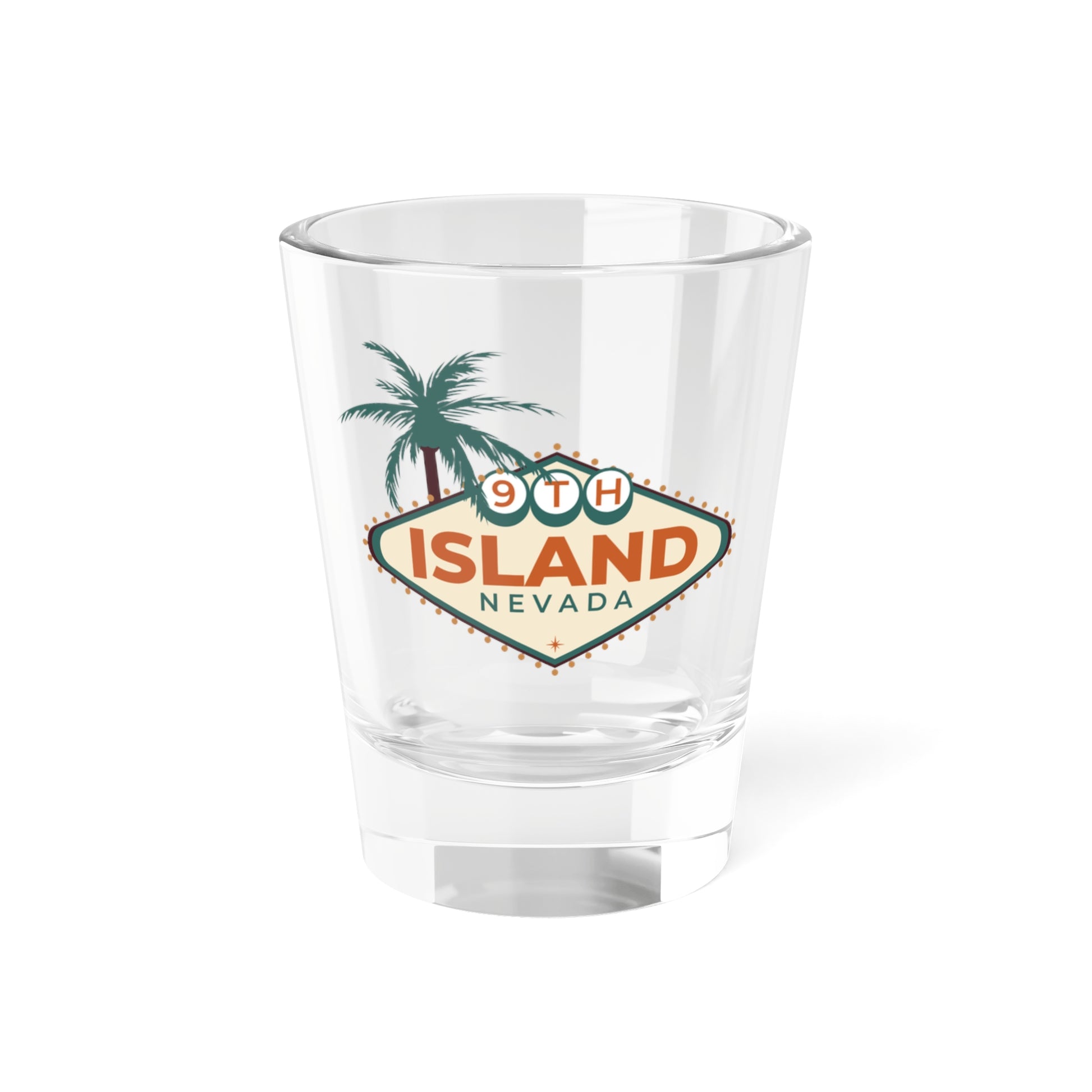9I VEGAS SIGN Shot Glass