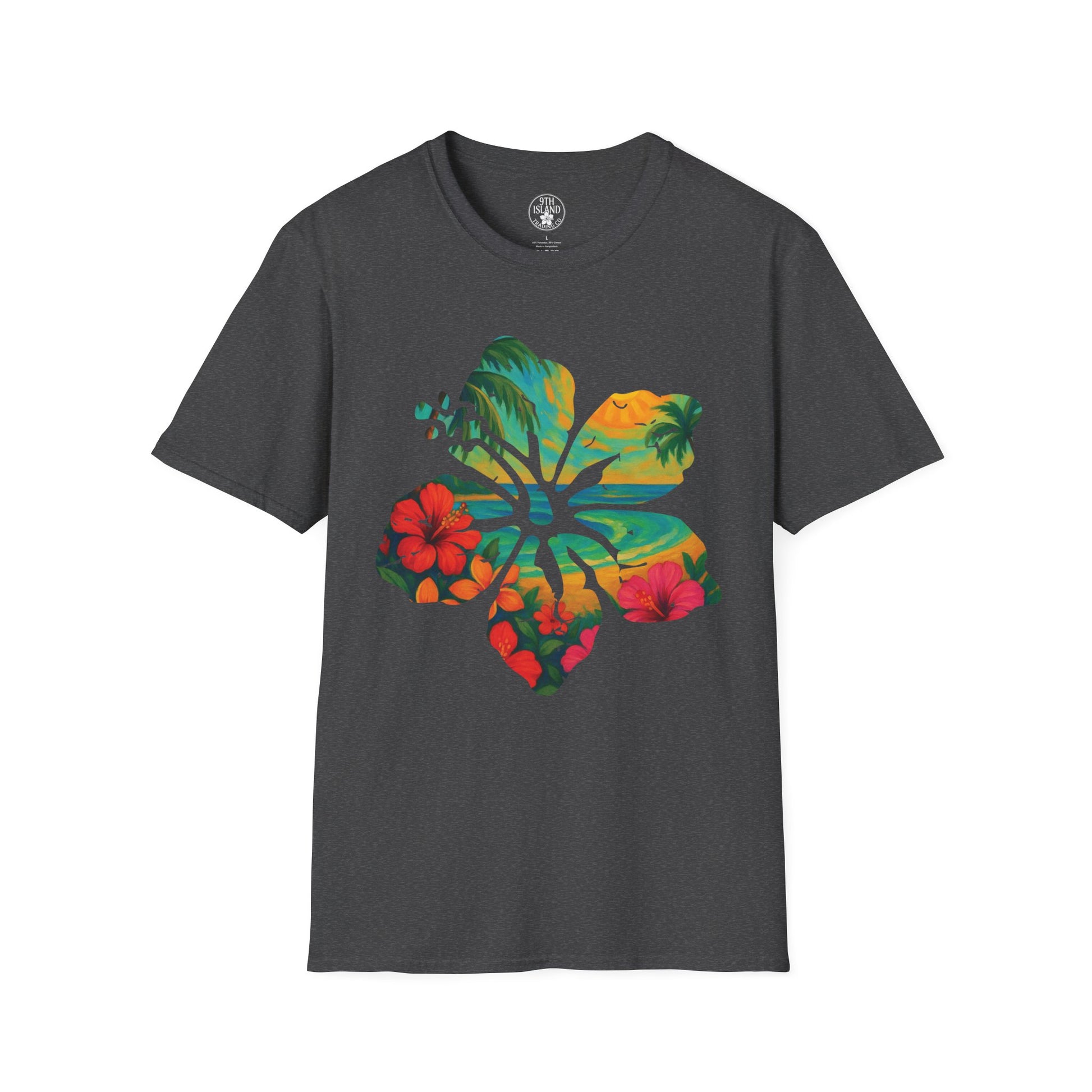 PAINTED ALOHA Women's Tee