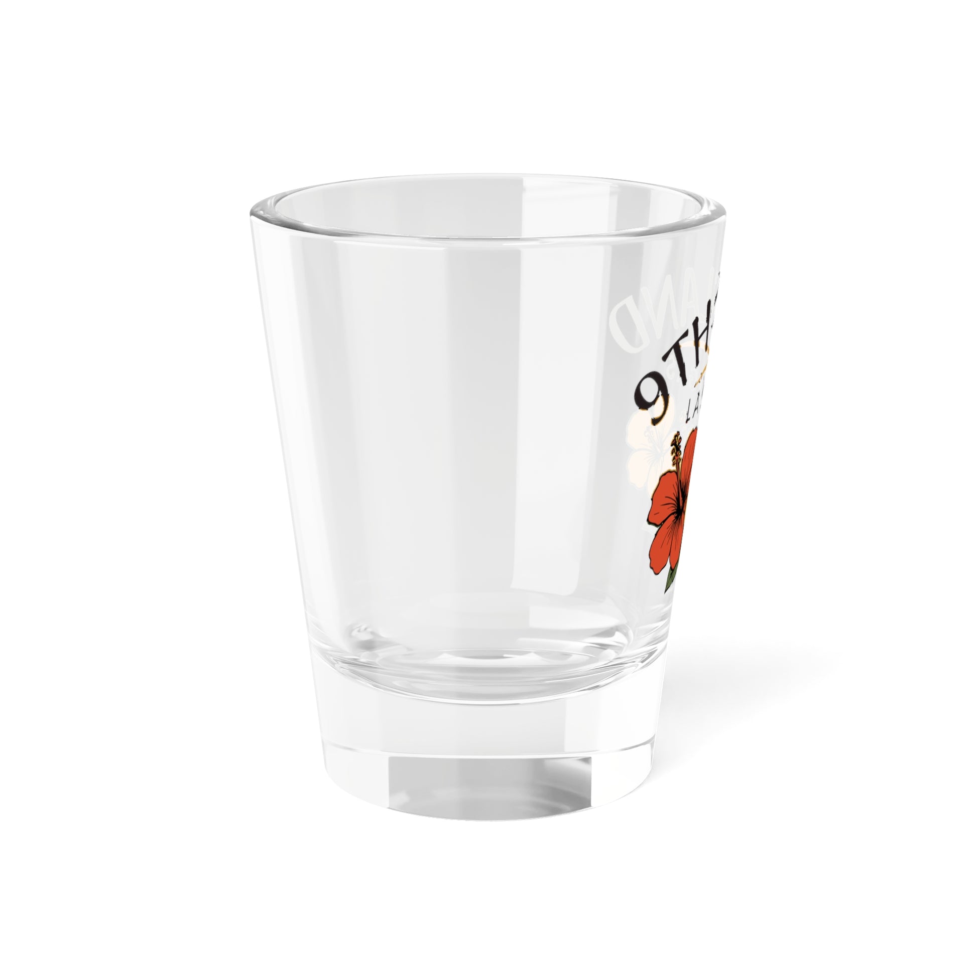 9I HIBISCUS Shot Glass