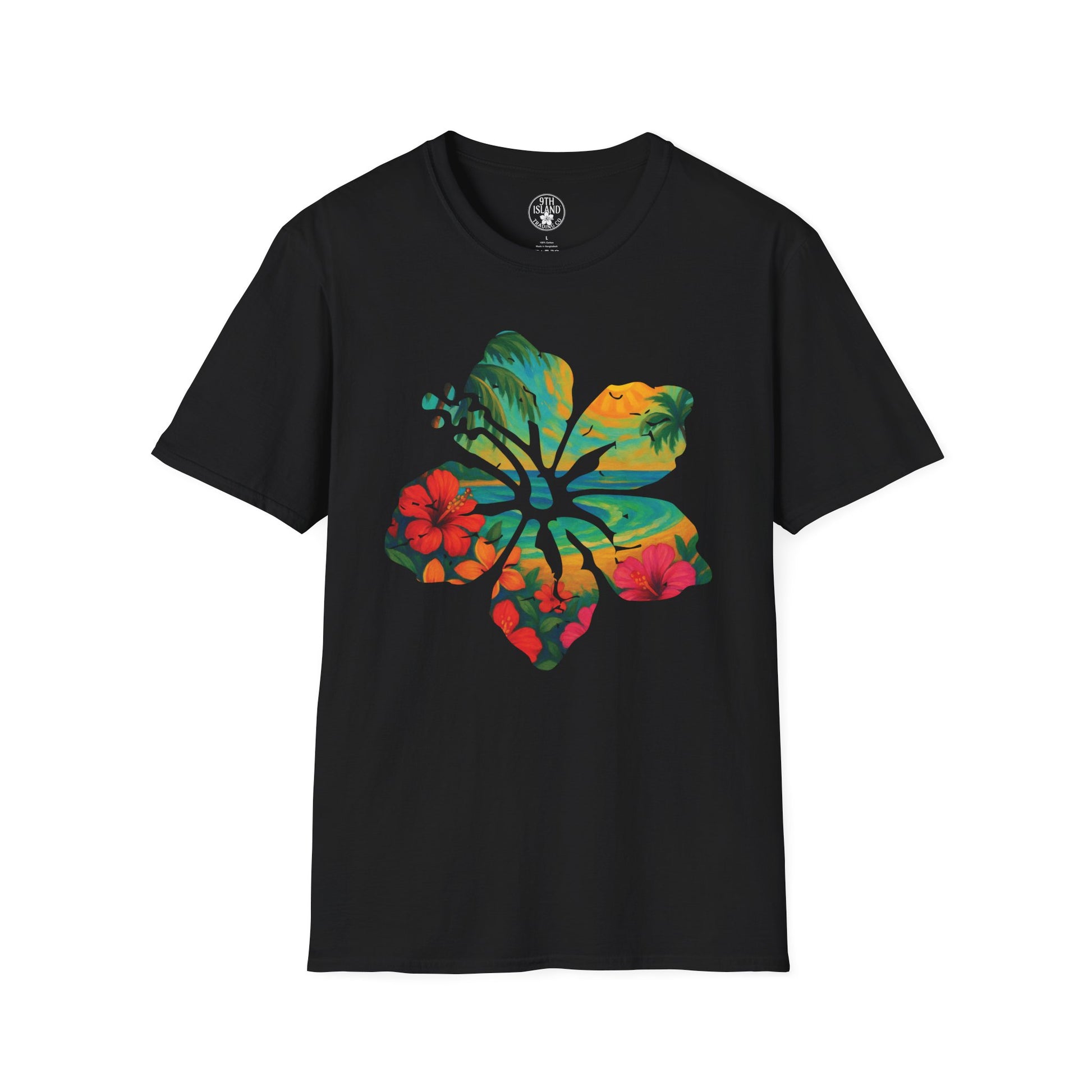 PAINTED ALOHA Tee - Lava Rock - Unisex Cut