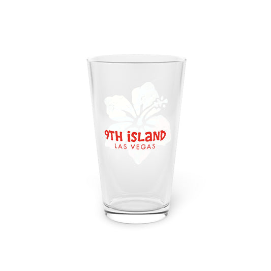 PAINTED ALOHA 16oz Pint Glass
