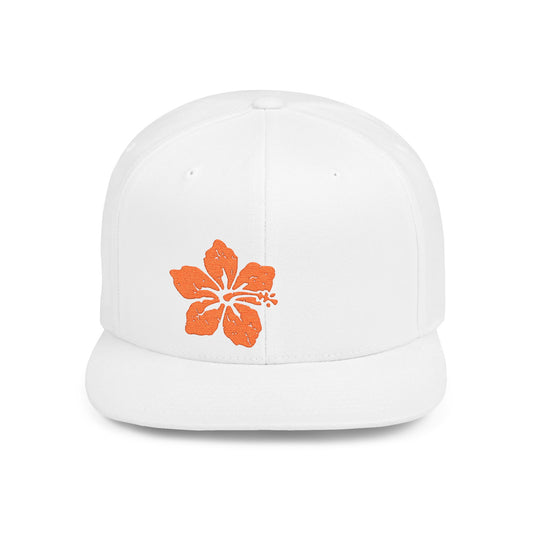 HIBISCUS Flat Bill Snapback
