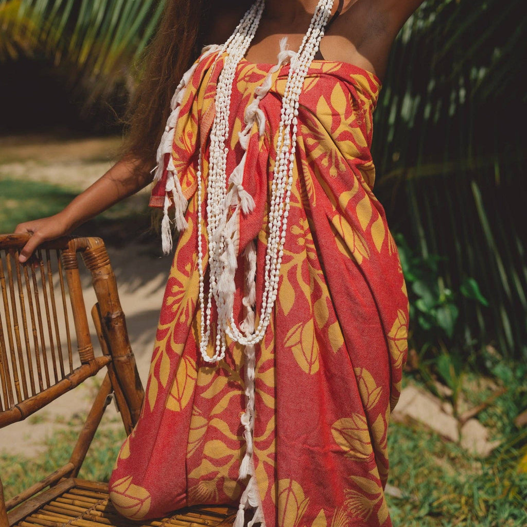 ‘ŌHI’A LEHUA Lux Beach Blanket for 2