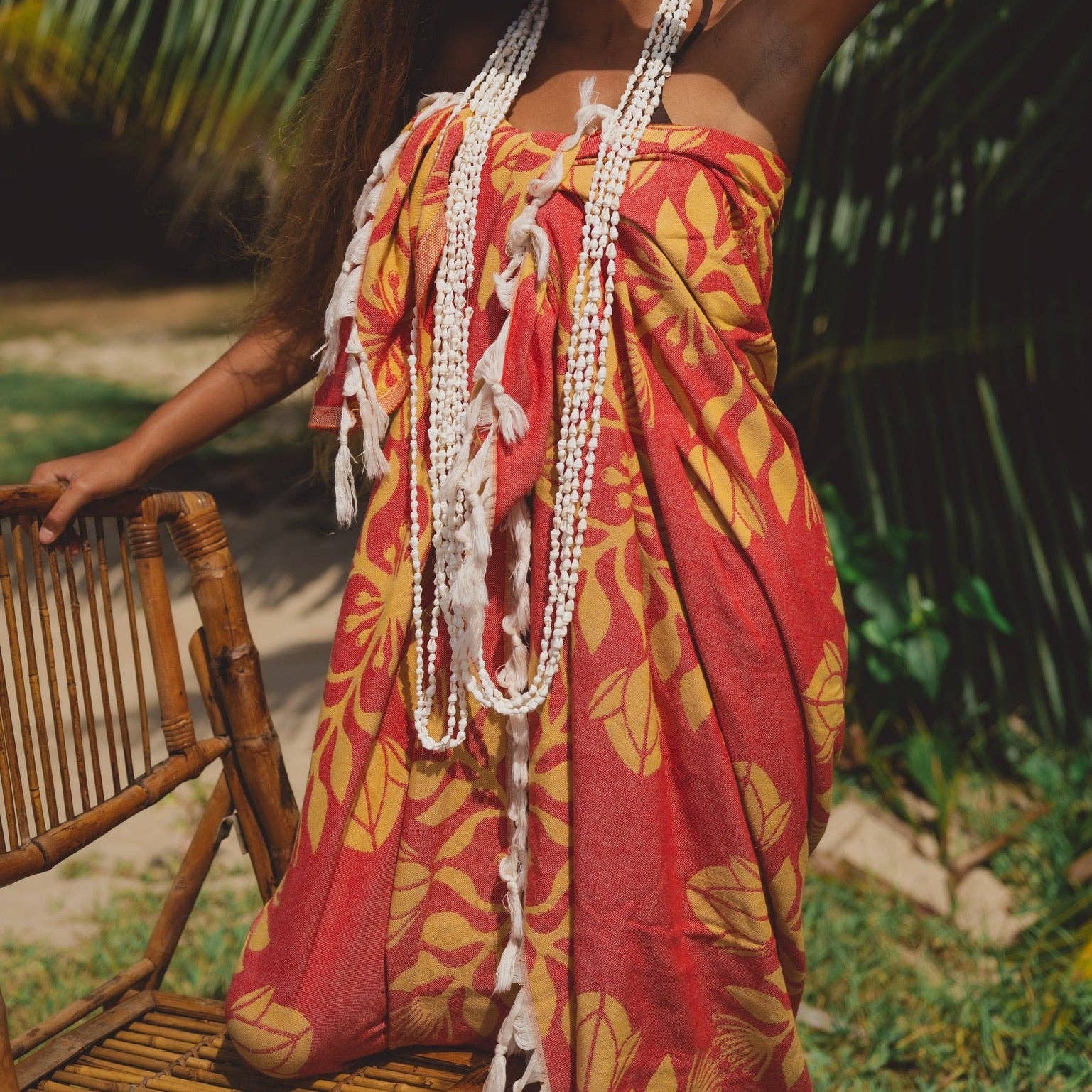 ‘ŌHI’A LEHUA Lux Beach Blanket for 2