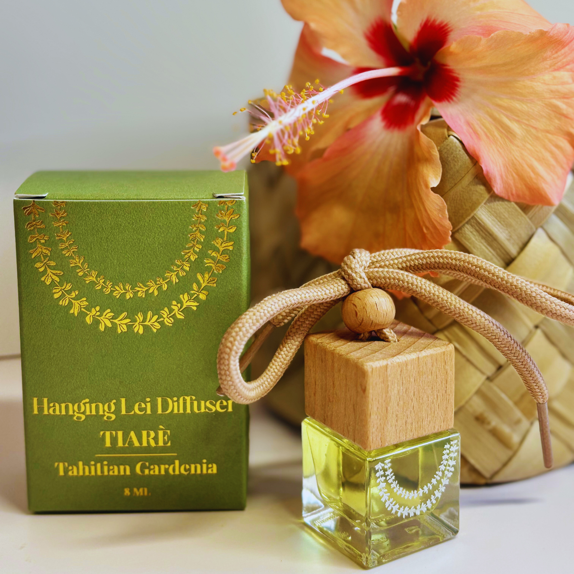 TIARE Lei Diffuser - Tahitian Gardenia
