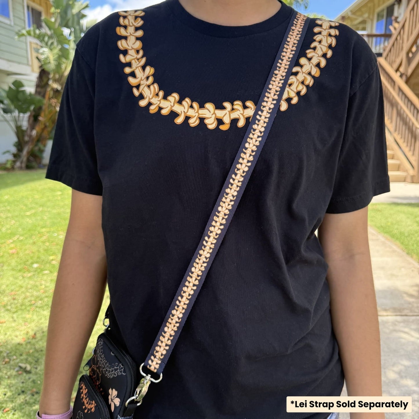 CELL PHONE CROSSBODY - Ha'aheo Black & Orange