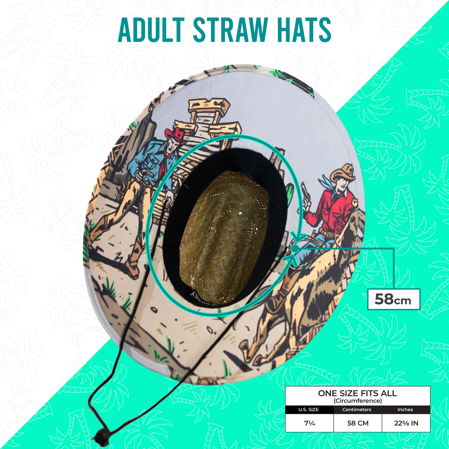 WILD WILD WEST Straw Hat